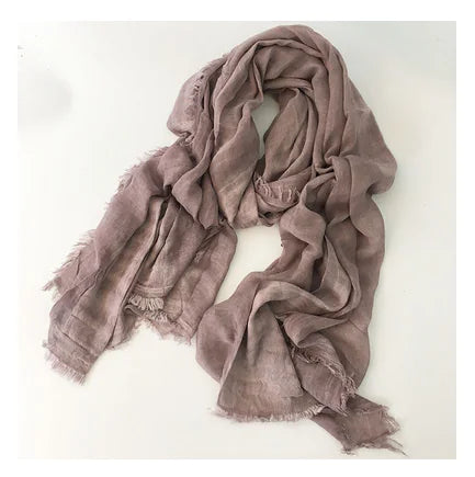 Cotton Linen Shawl Scarf, Scarf, Shawl Scarf